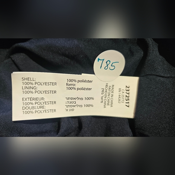 NWT Dex Chiffon Faux Wrap Ruffle Mini Dress Plus Size 2X - Picture 11 of 13